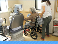 院内はここちよく清潔感があり。